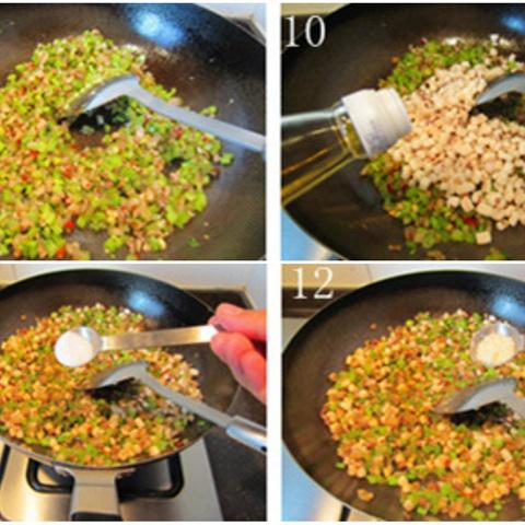 Cách làm bánh tiêu kẹp thịt