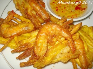 Bánh tôm chiên