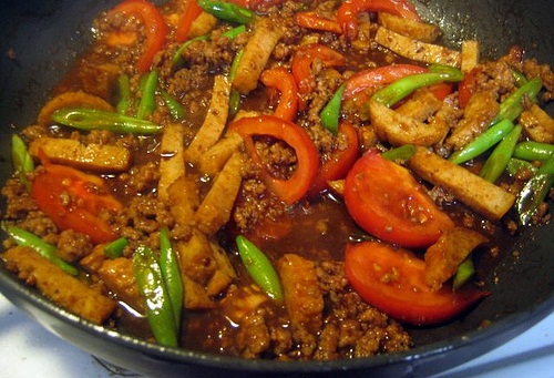 Bánh tôm đậu quả lạ miệng, thơm ngon