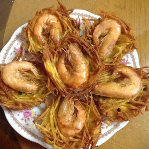 Cách làm bánh tôm Hồ Tây