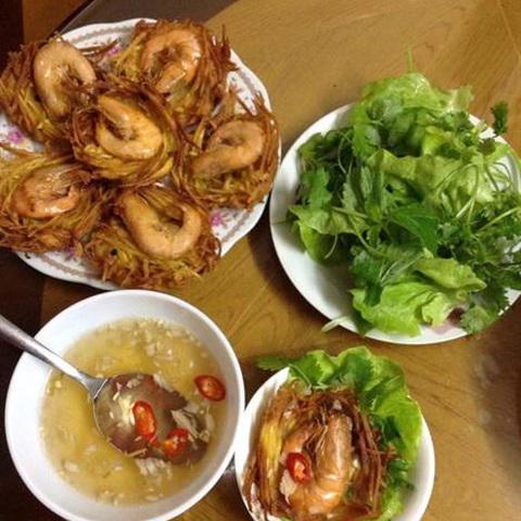 Cách làm bánh tôm Hồ Tây