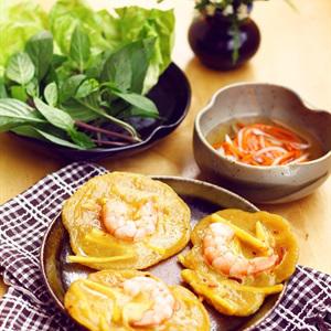 Cách làm bánh tôm tươi