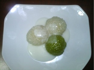 Bánh trân châu nước dừa