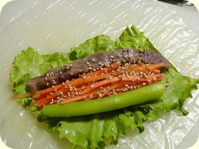 Bánh tráng cuốn thịt nướng