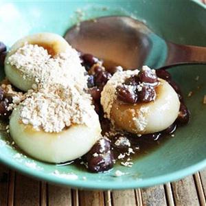 Cách làm bánh trôi Azuki dango của Nhật