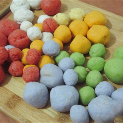Cách làm bánh trôi bánh chay ngũ sắc