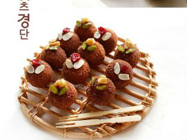 Bánh trôi Hàn Quốc