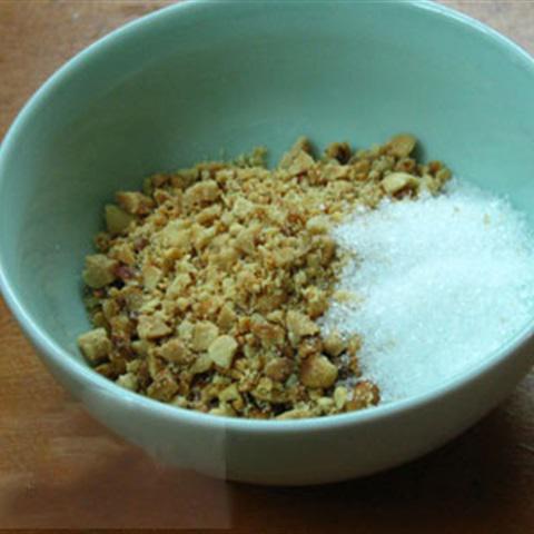 Cách làm bánh trôi tàu nhân đậu phộng rang