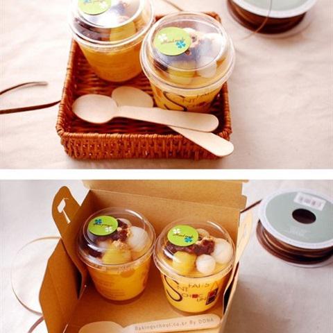 Cách làm bánh trôi với pudding bí dỏ