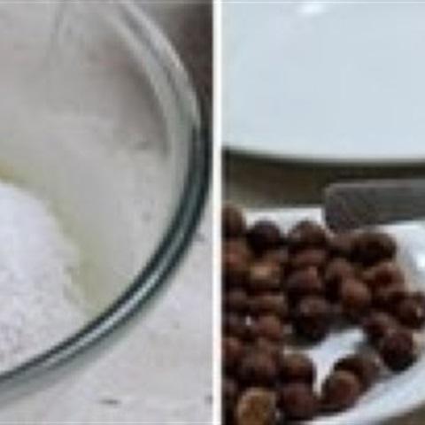 Cách làm bánh truffle chocolate tẩm dừa