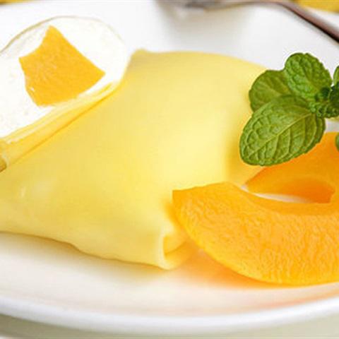 Cách làm bánh trứng nhân đào