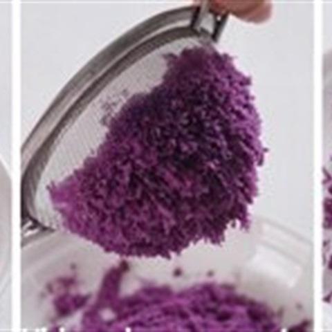 Cách làm bánh trung thu khoai lang tím