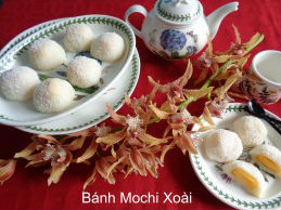 Bánh trung thu mochi trái cây