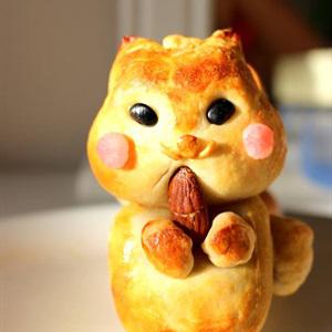 Cách làm bánh trung thu nướng hình con sóc