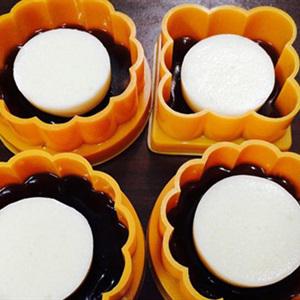 Cách làm bánh trung thu rau câu cà phê