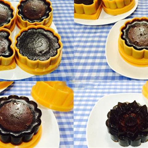 Cách làm bánh trung thu rau câu cà phê