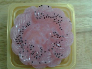 Bánh trung thu rau câu nhân đậu xanh