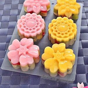 Cách làm bánh trung thu rau câu trái cây