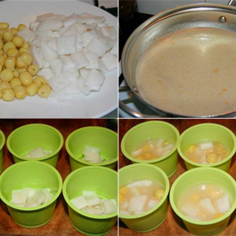 Cách làm bánh trung thu rau câu