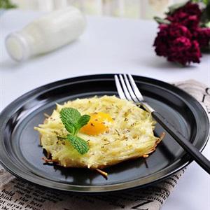 Cách làm bánh trứng tổ chim