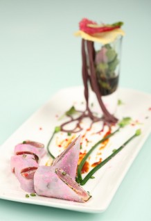 Bánh ướt cuốn vịt quay