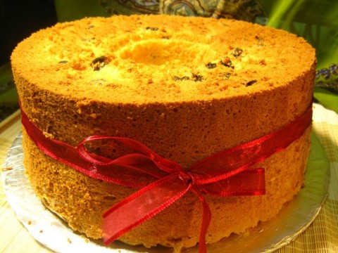 Bánh White Chocolate Chiffon