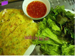Bánh xèo hải sản