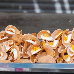 Cách làm bánh xèo nhân xoài