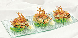 Bánh xèo xốt trứng gà tươi