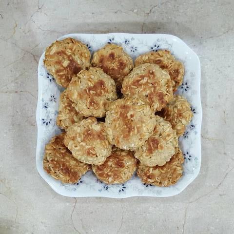 Cách làm bánh yến mạch bơ đậu phộng