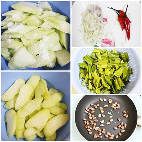 Cách làm bao tử cá basao xào nghệ