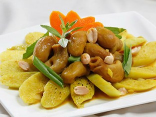 Bao tử cá sốt nấm