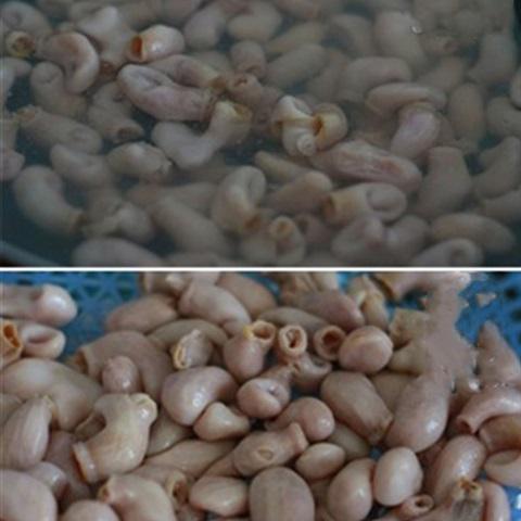 Cách làm bao tử cá xào cay