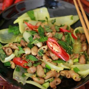 Cách làm bao tử cá xào cay