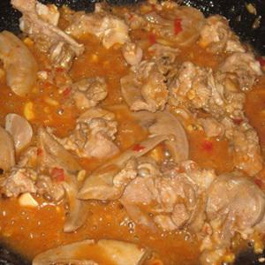 Cách làm bao tử heo sốt chua ngọt