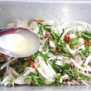 Bao tử trộn chua cay