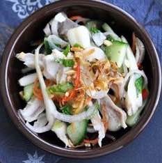 Bao tử trộn củ kiệu