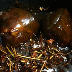 Cách làm bắp bò kho mật mía