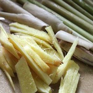 Cách làm bắp bò luộc gừng sả