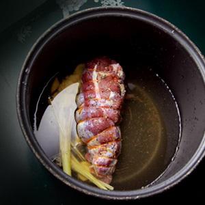 Cách làm bắp bò luộc mắm