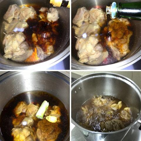 Cách làm bắp bò luộc