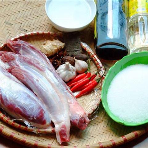 Cách làm bắp bò ngâm nước mắm