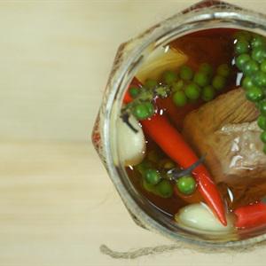 Cách làm bắp bò ngâm nước mắm chua ngọt