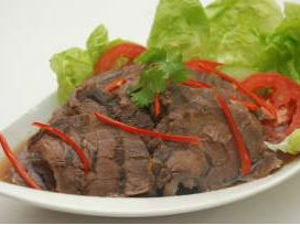 Bắp bò ngâm nước mắm