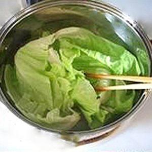 Bắp cải cuốn chay