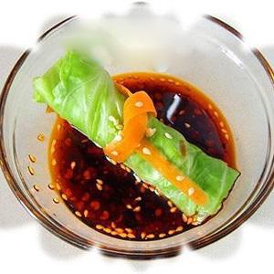 Bắp cải cuốn chay