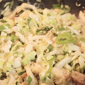 Cách làm bắp cải xào đậu hũ và nấm