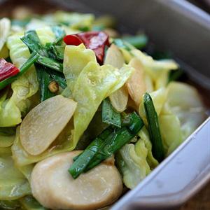 Cách làm bắp cải xào nấm