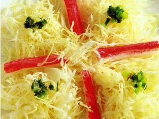 Bắp cải xào thanh cua