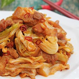 Cách làm bắp cải xào thịt ba chỉ